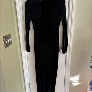 Club L London Black Long Sleeve Dress